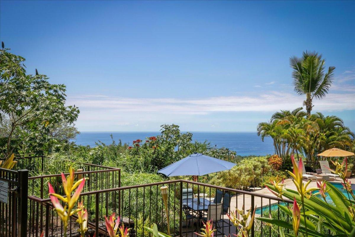 카일루아 코나 Kona Westwind 1 New! Quiet Ocean-View 1St Floor | Patio | Pool 빌라 외부 사진