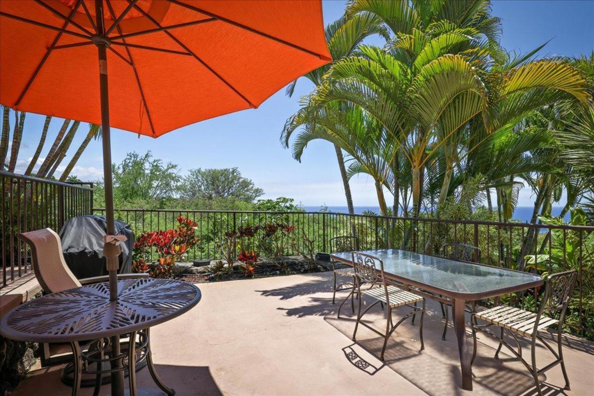 카일루아 코나 Kona Westwind 1 New! Quiet Ocean-View 1St Floor | Patio | Pool 빌라 외부 사진